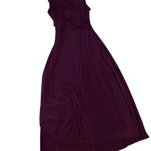 Alex Marie Elegant PurpleSleeveless Maxi Dress‎
